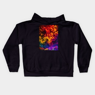 Psychedelic Rainbow Galaxy Kids Hoodie